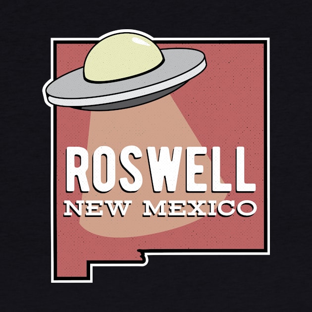 Roswell New Mexico UFO T Shirt by HolidayShirts